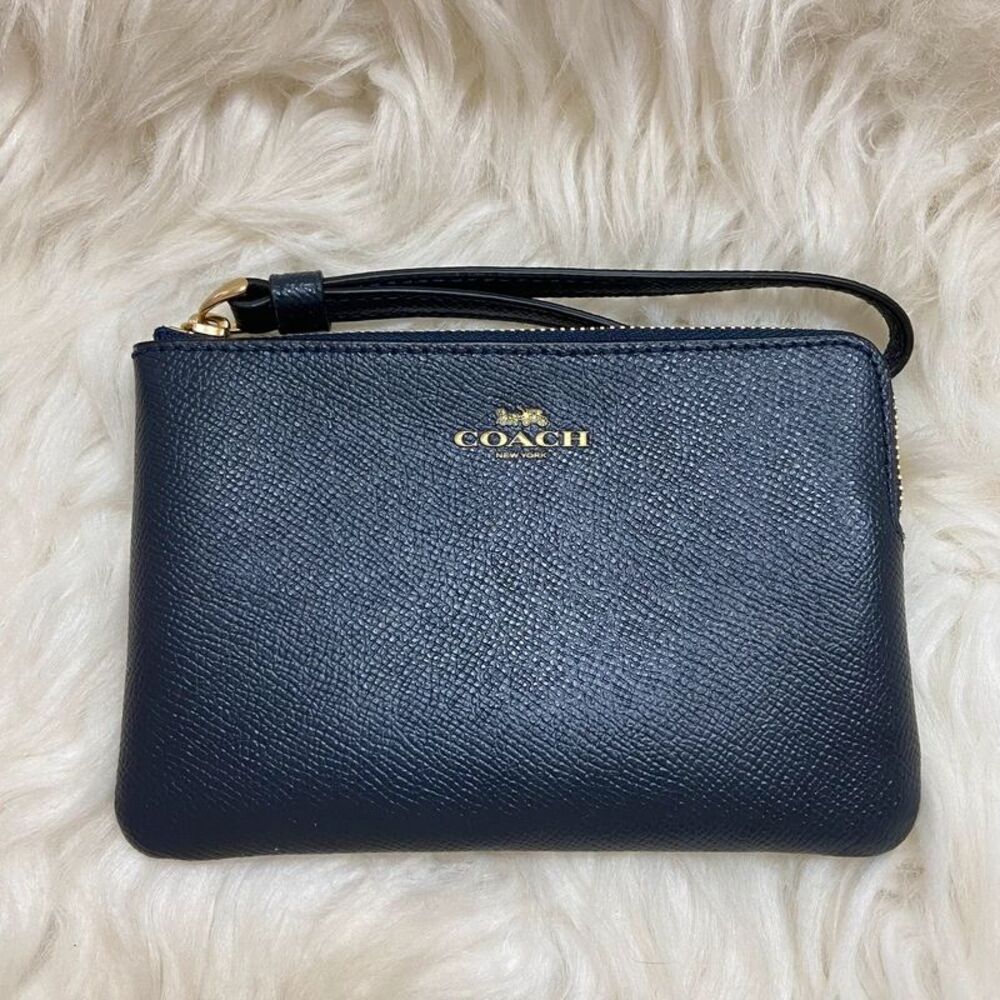 Coach Black Wristlet